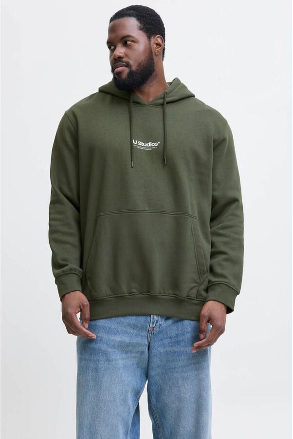 Jack & Jones PlusSize Hoodie JJESOHO SWEAT HOOD NOOS PLS