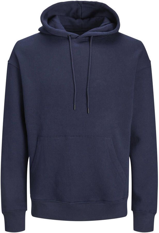 JACK & JONES PLUS SIZE hoodie JJEBRADLEY Plus Size donkerblauw - Foto 2