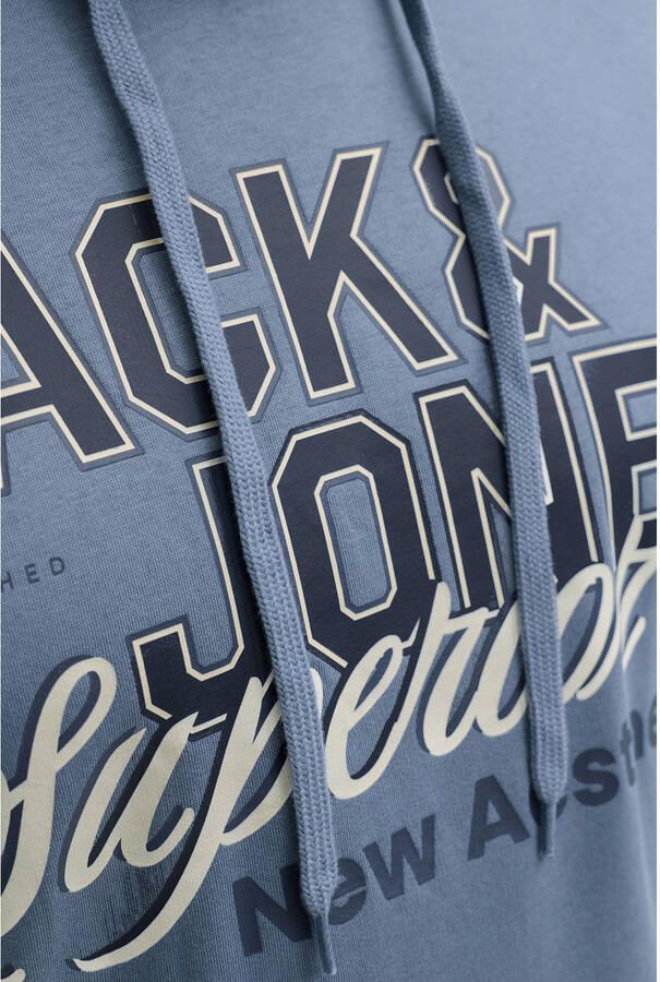 JACK & JONES PLUS SIZE hoodie Plus Size blauw - Foto 2
