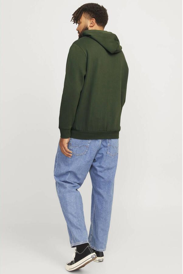 Jack & Jones PlusSize Hoodie JJELOGO SWEAT HOOD 2 COL 24 25 NOOS PLS - Foto 4