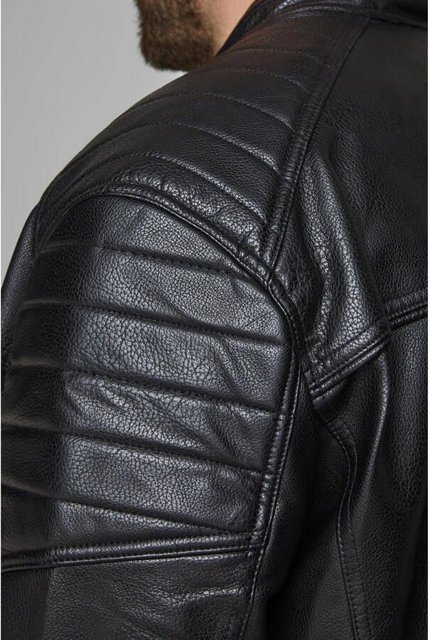 Jack & Jones Plus SIZE jack in leerlook model 'COROCKY' - Foto 2