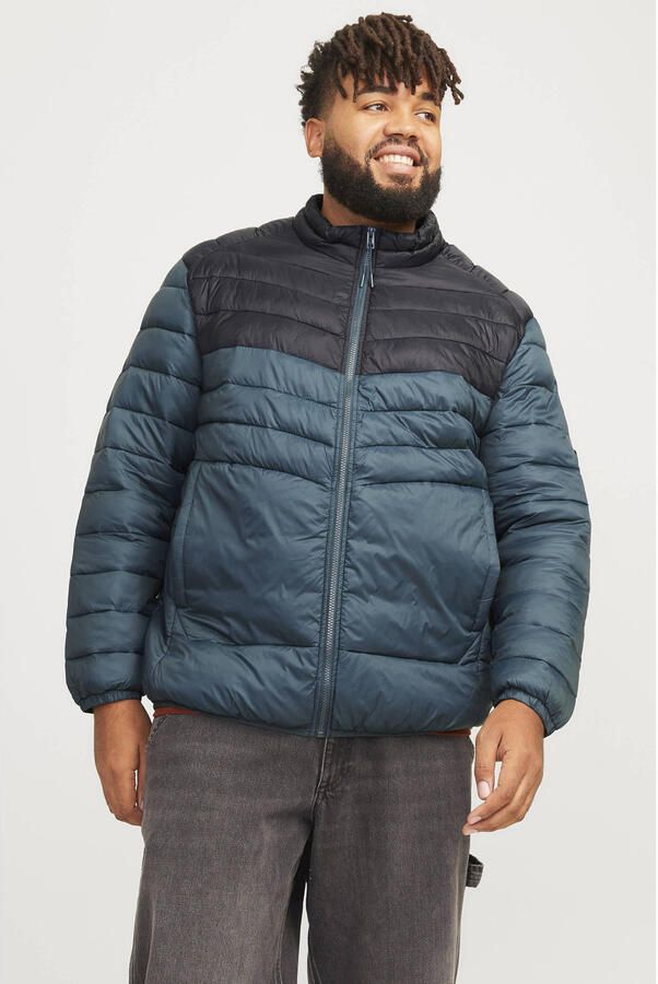 Jack & Jones PlusSize Gewatteerde jas JJESPRINT PUFFER COLLAR NOOS PLS
