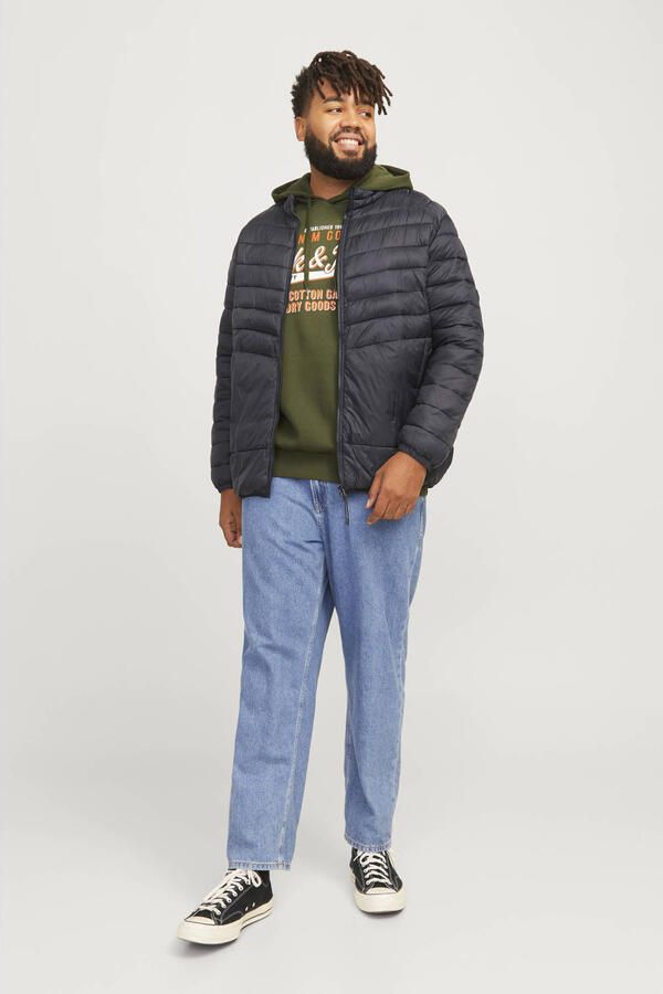 Jack & Jones PlusSize Gewatteerde jas JJESPRINT PUFFER COLLAR NOOS PLS