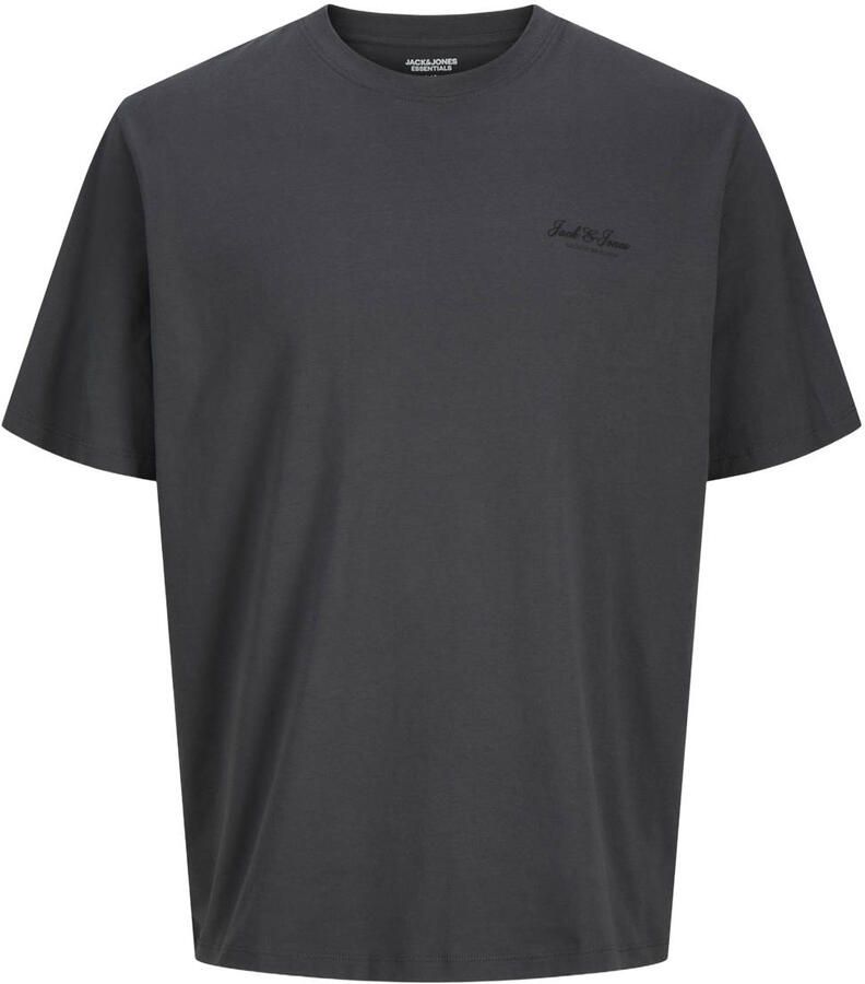 JACK & JONES PLUS SIZE JJEARCHIVE regular fit T-shirt grijs