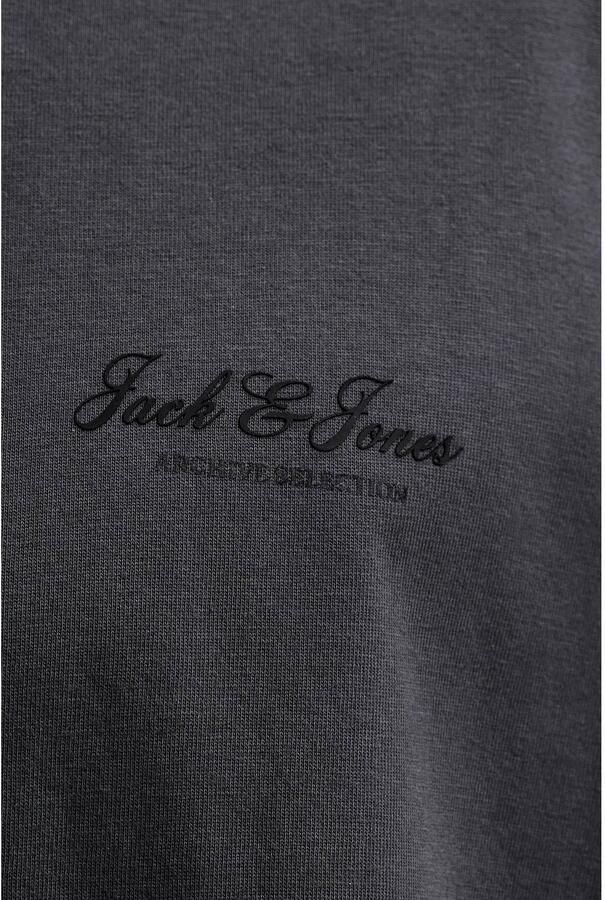 JACK & JONES PLUS SIZE JJEARCHIVE regular fit T-shirt grijs - Foto 3