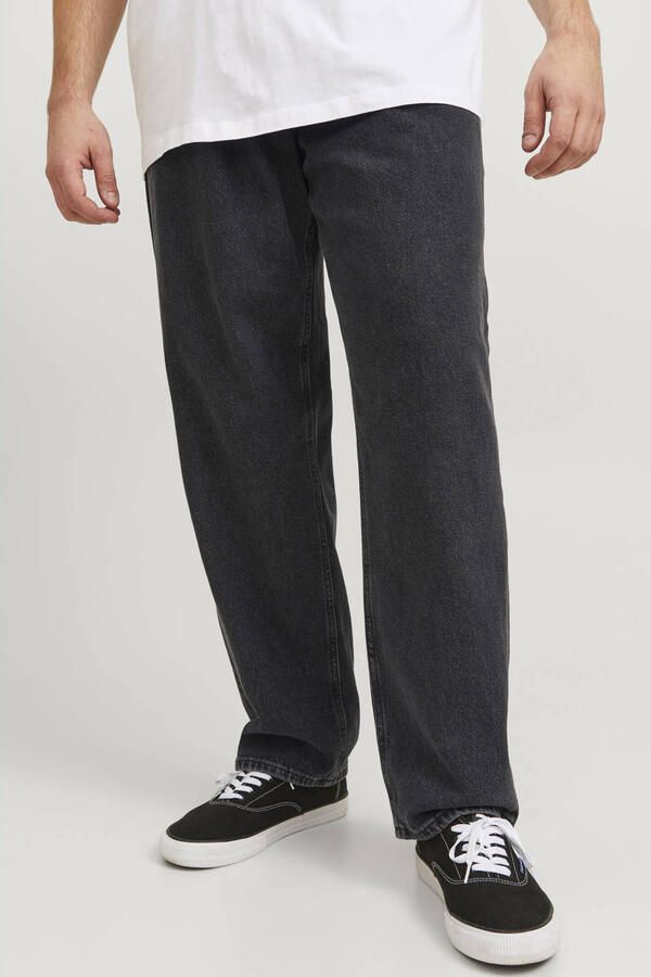 JACK & JONES PLUS SIZE JJICHRIS JJORIGINAL relaxed fit jeans black denim