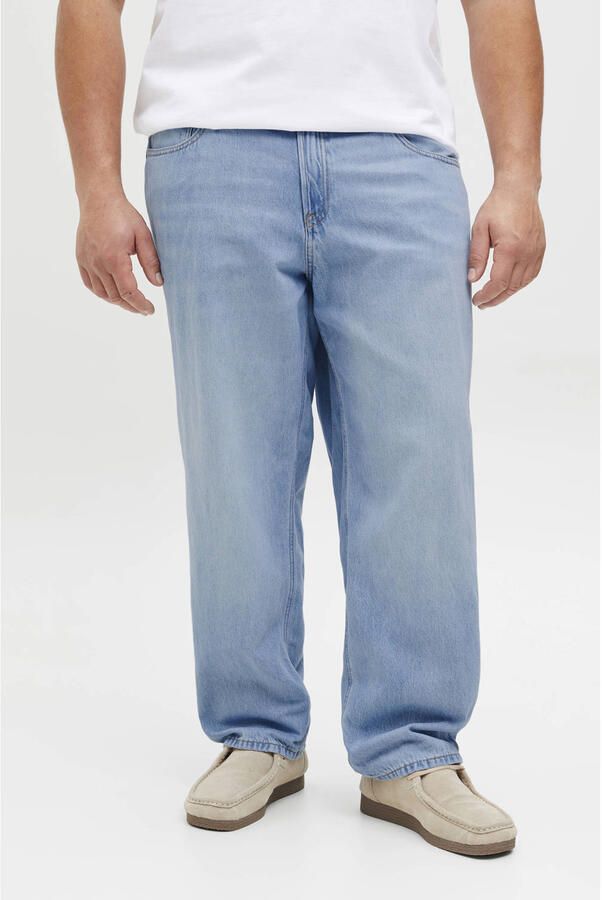 JACK & JONES PLUS SIZE JJICHRIS JJORIGNIAL relaxed loose fit jeans blue denim - Foto 2