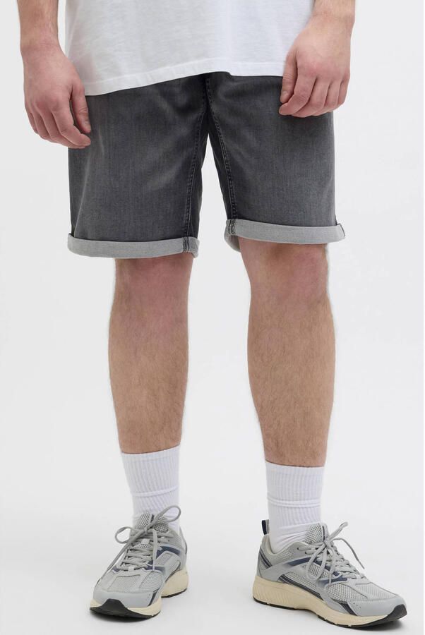 JACK & JONES PLUS SIZE JJIRICK JJICON denim regular short black denim