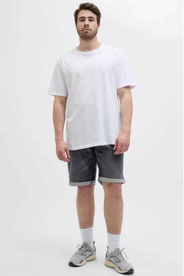 JACK & JONES PLUS SIZE JJIRICK JJICON denim regular short black denim - Foto 2