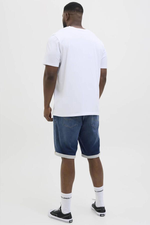 JACK & JONES PLUS SIZE JJIRICK JJICON denim regular short blue denim - Foto 2