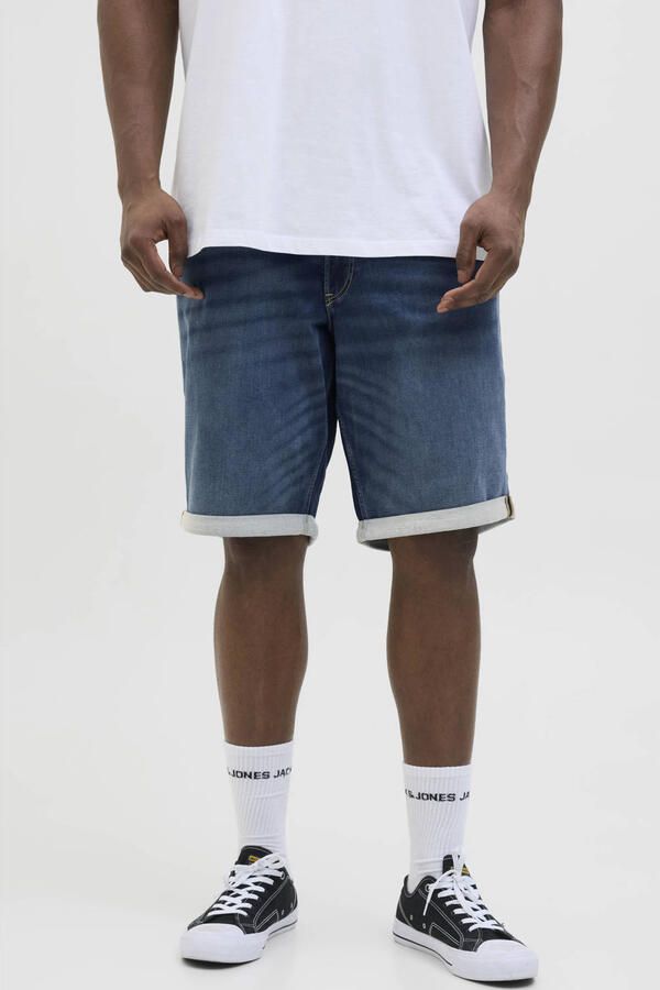 JACK & JONES PLUS SIZE JJIRICK JJICON denim regular short blue denim