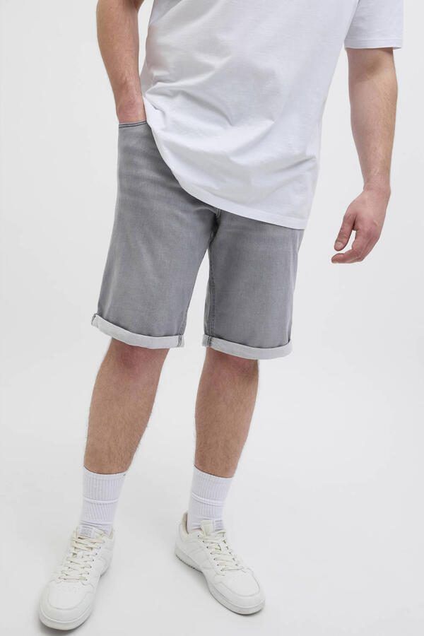 JACK & JONES PLUS SIZE JJIRICK JJICON denim regular short grey denim - Foto 2