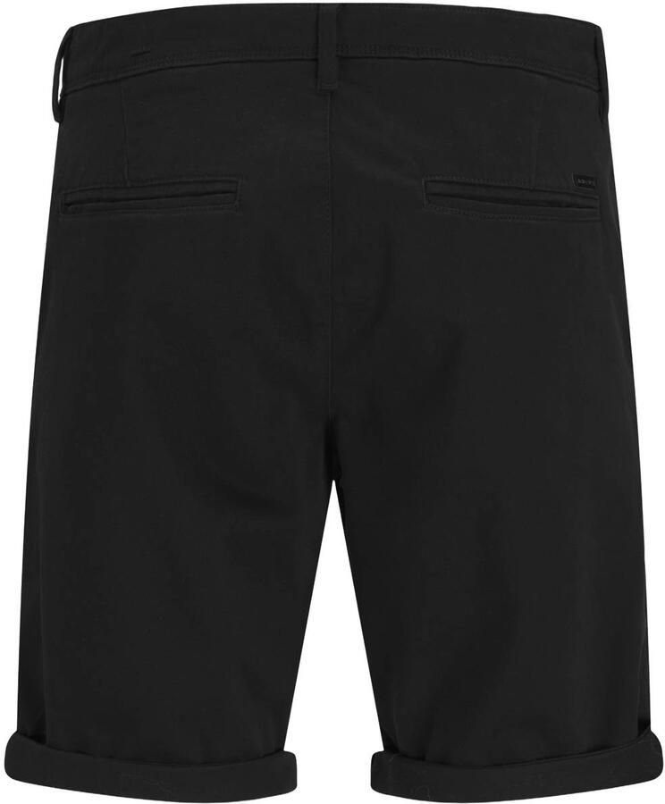 JACK & JONES PLUS SIZE JPSTBOWIE regular chino short zwart - Foto 2