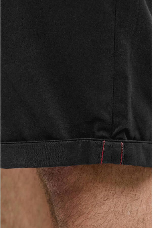JACK & JONES PLUS SIZE JPSTBOWIE regular chino short zwart - Foto 3
