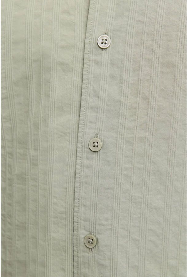JACK & JONES PLUS SIZE katoenen regular fit overhemd groen - Foto 2