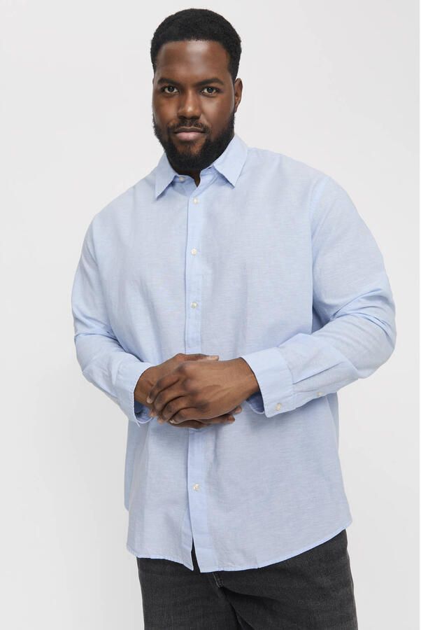 Jack & Jones PlusSize Overhemd met lange mouwen JJEBREEZE SHIRT LS SN PLS - Foto 2