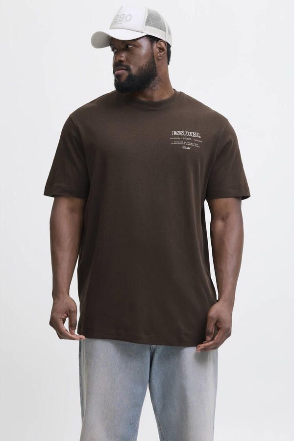 Jack & Jones PlusSize T-shirt JJEURBAN EDGE STUDIO TEE SS SN PLS