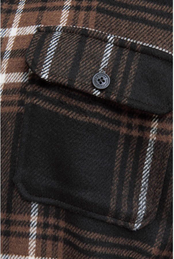 Jack & Jones PlusSize Overhemd met lange mouwen JJEBRADLEY OLLIE OVERSHIRT LS NOOS PLS