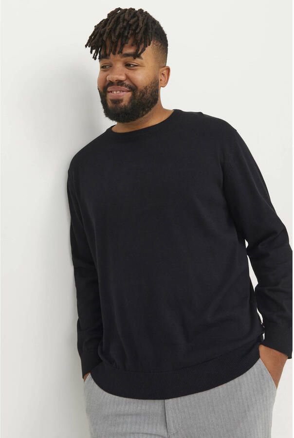 Jack & Jones PlusSize Gebreide trui JJEBASIC KNIT CREW NECK NOOS PLS