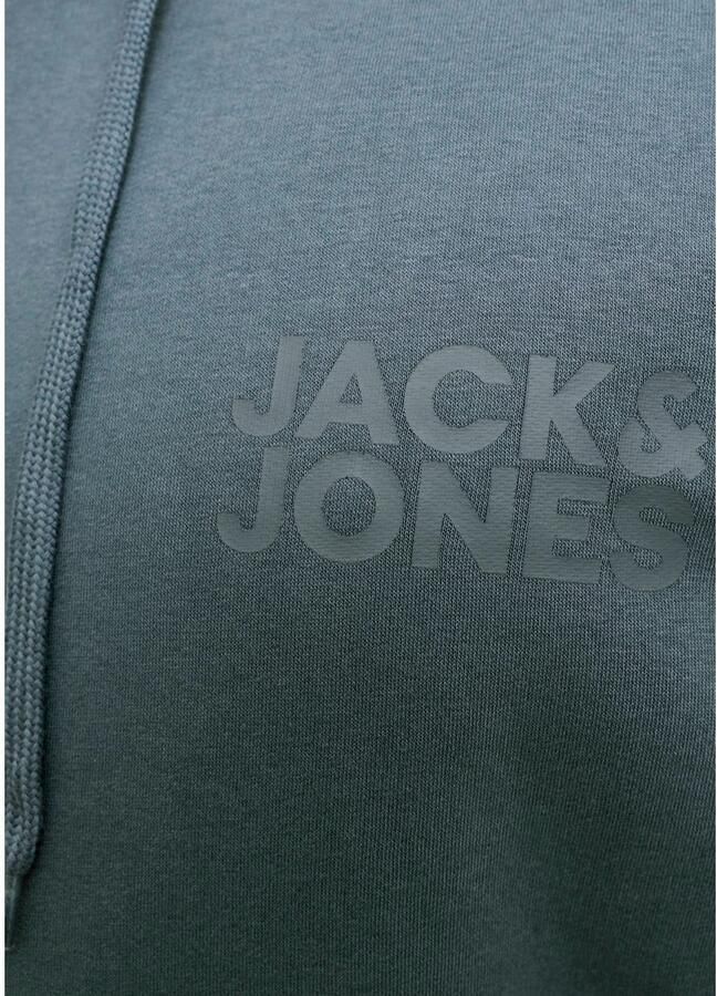 JACK & JONES PLUS SIZE regular fit hoodie grijsblauw - Foto 2