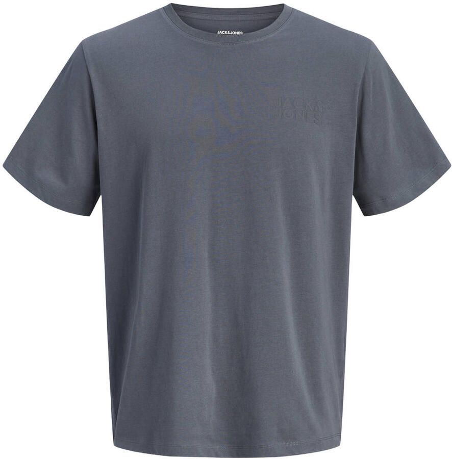 JACK & JONES PLUS SIZE regular fit T-shirt met logo turbulence