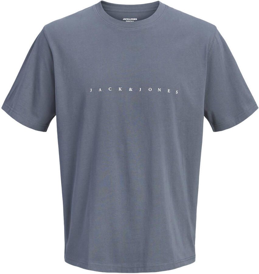 JACK & JONES PLUS SIZE regular fit T-shirt met logo turbulence