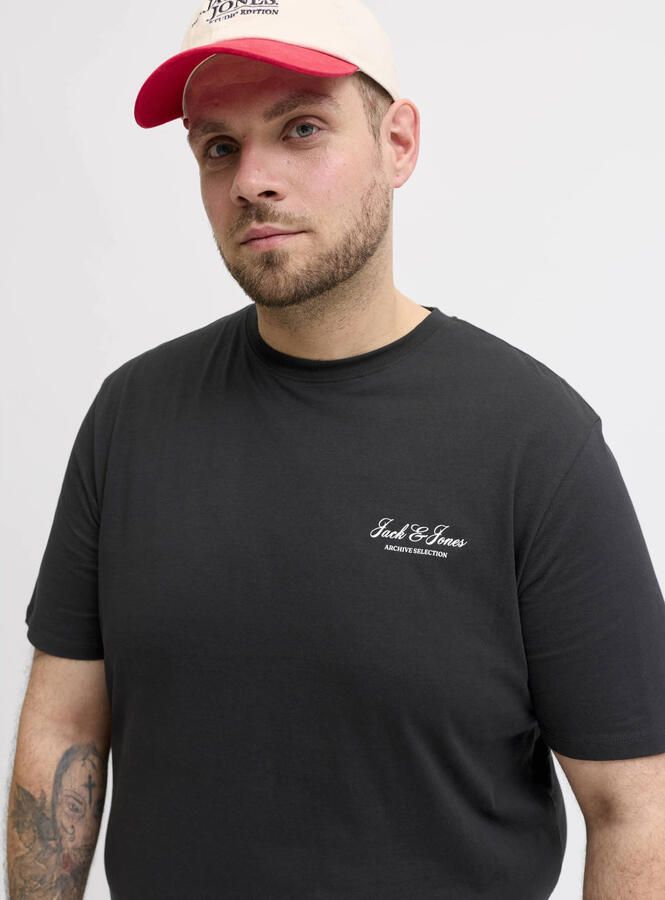 Jack & jones Archive Graphic Crew Shirt Heren (plussize) - Foto 3
