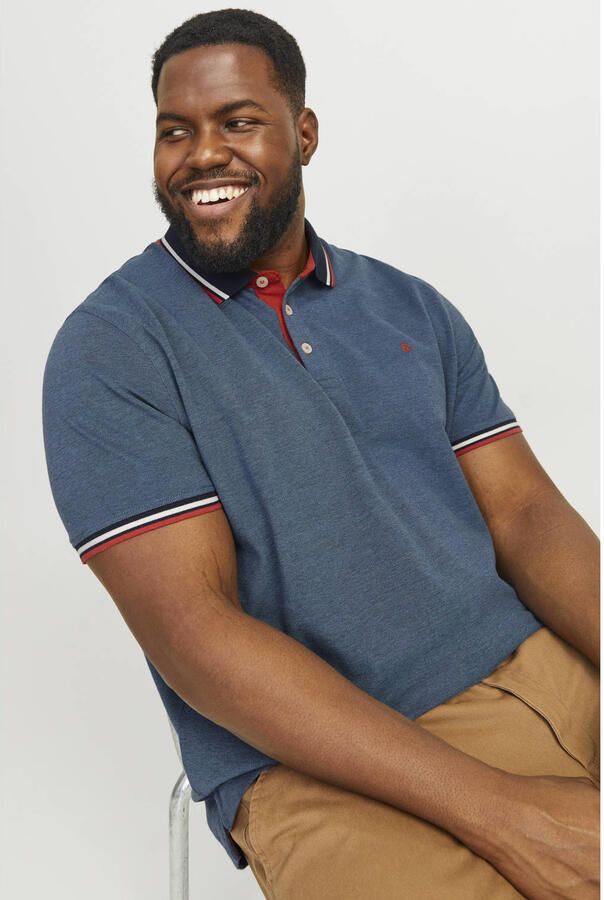 Jack & Jones PlusSize Poloshirt JJEPAULOS POLO SS NOOS PLS