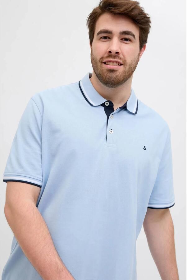Jack & Jones PlusSize Poloshirt JJEPAULOS POLO SS NOOS PLS