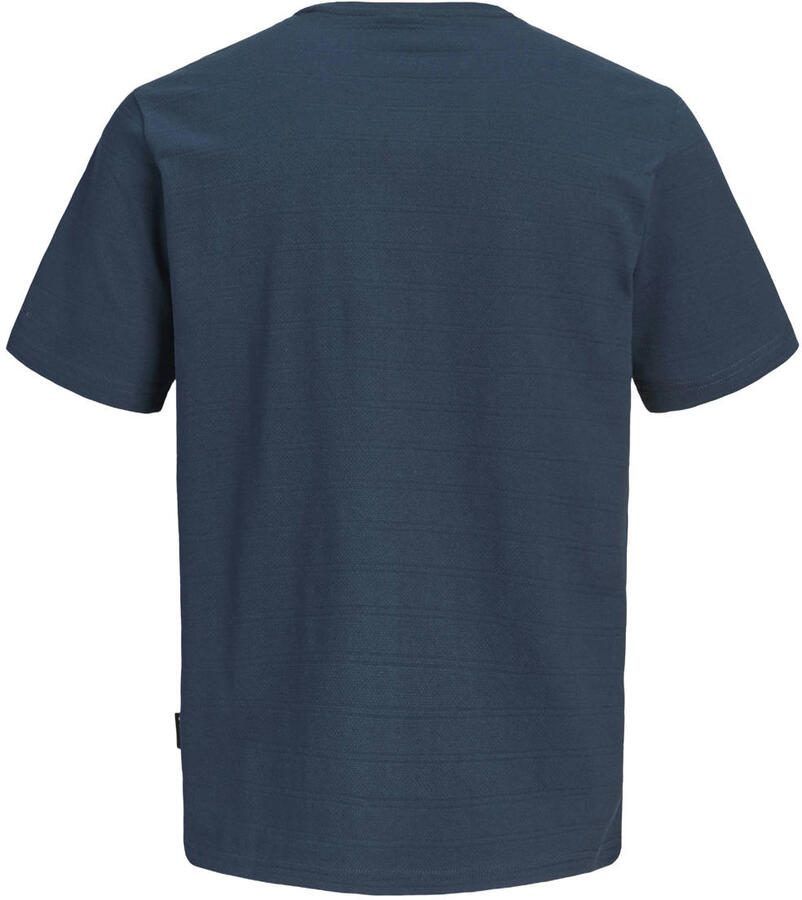 JACK & JONES PLUS SIZE regular T-shirt blauw - Foto 2