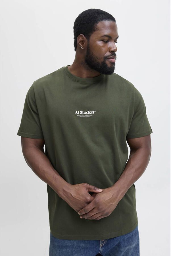 Jack & Jones PlusSize T-shirt JJESOHO TEE SS CREW NECK NOOS PLS