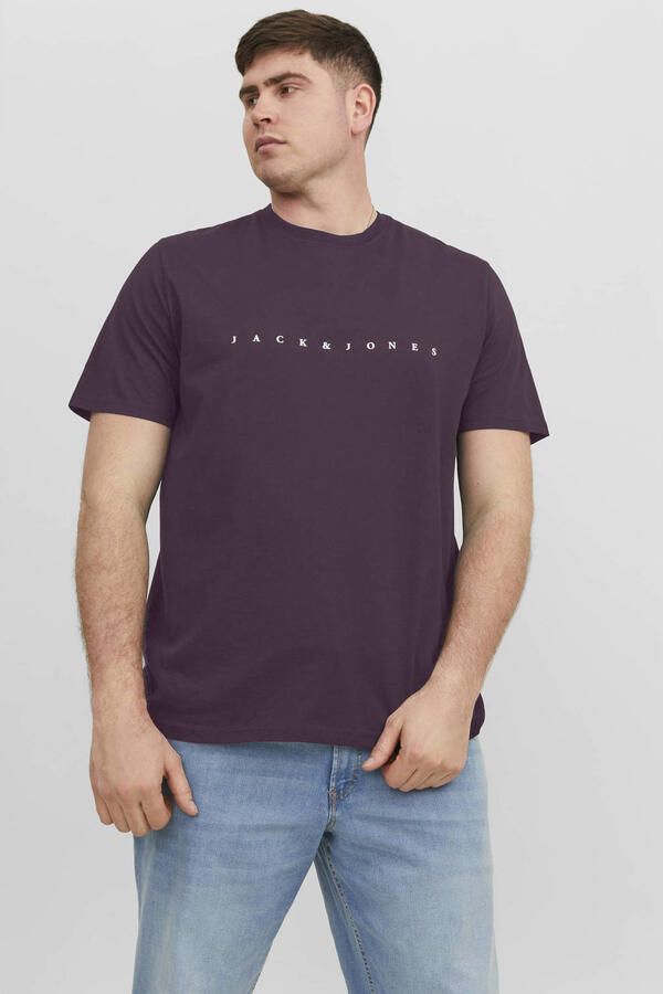 Jack & Jones PlusSize Shirt met ronde hals JJESTAR JJ TEE SS NOOS PLS - Foto 3