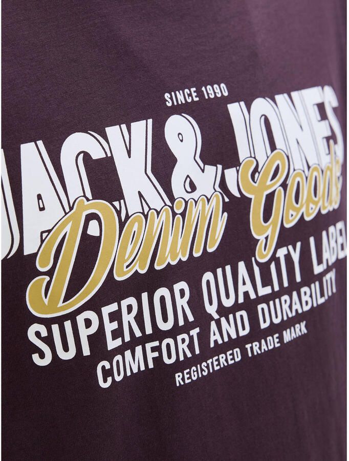 Jack & Jones PlusSize T-shirt JJELOGO TEE SS ONECK 2 COL AW25 NOOS PLS