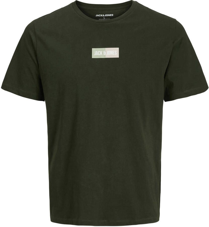 JACK & JONES PLUS SIZE regular T-shirt multi (set van 4) - Foto 2