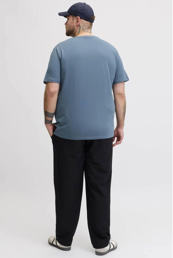 JACK & JONES PLUS SIZE regular T-shirt Plus Size blauw - Foto 2