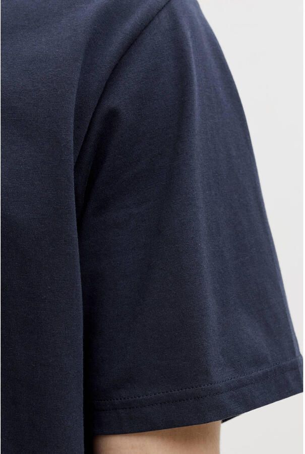 JACK & JONES PLUS SIZE regular T-shirt Plus Size donkerblauw - Foto 3