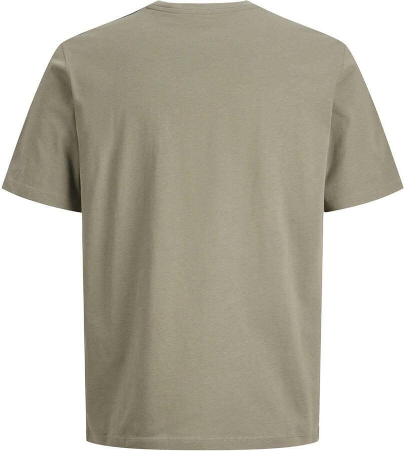 JACK & JONES PLUS SIZE regular T-shirt Plus Size groen - Foto 2