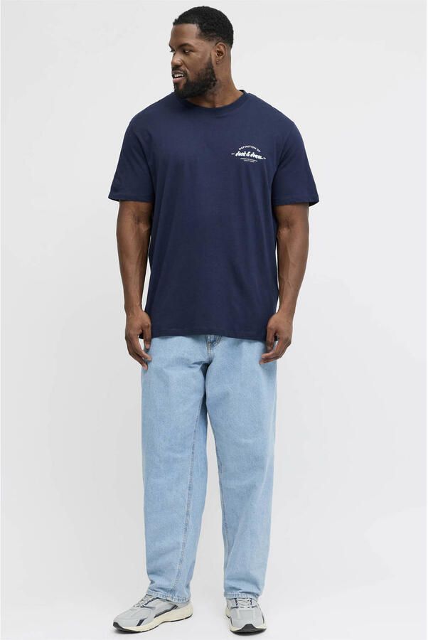 JACK & JONES PLUS SIZE regular T-shirt Plus Size multi (set van 3) - Foto 3