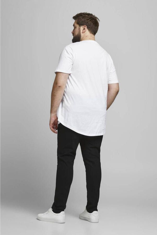 Jack & Jones PlusSize T-shirt NOA TEE met een afgeronde zoom t m maat 6xl - Foto 2