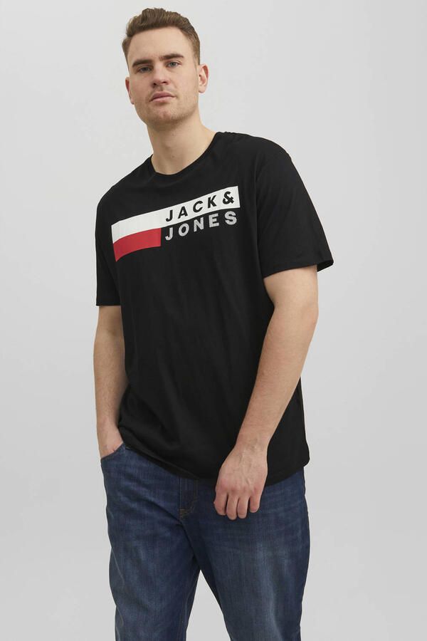Jack & Jones PlusSize Shirt met ronde hals JJECORP LOGO TEE SS O-NECK NOOS PLS - Foto 2