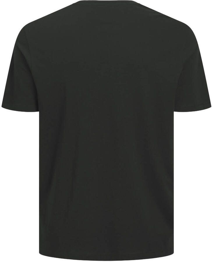 JACK & JONES PLUS SIZE regular T-shirt zwart - Foto 2