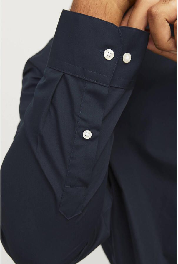 JACK & JONES PLUS SIZE regular zakelijk overhemd Plus Size donkerblauw - Foto 2