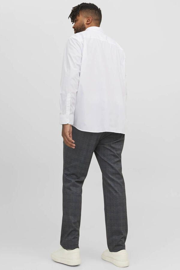 JACK & JONES PLUS SIZE regular zakelijk overhemd Plus Size wit - Foto 3