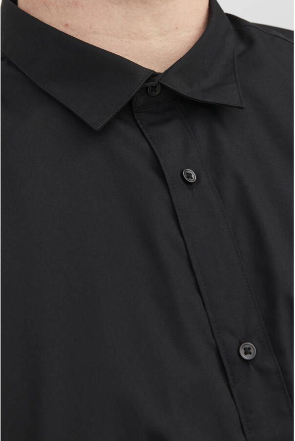 JACK & JONES PLUS SIZE regular zakelijk overhemd Plus Size zwart - Foto 2