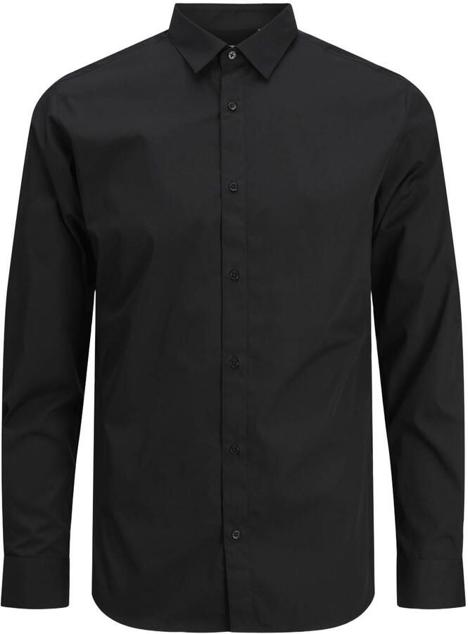 JACK & JONES PLUS SIZE regular zakelijk overhemd Plus Size zwart - Foto 2