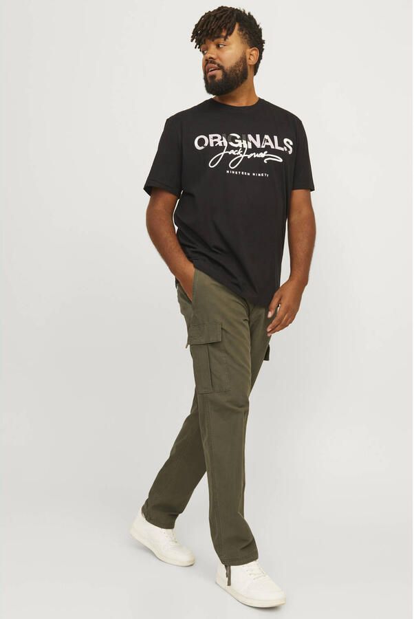 Jack & Jones PlusSize Cargobroek JPSTKANE JJBARKLEY CARGO PANT NOOS PLS