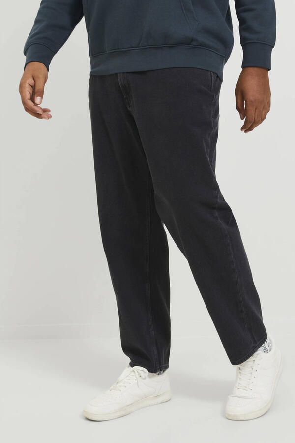 JACK & JONES PLUS SIZE relaxed jeans JJICHRIS JJORIGNIAL MF 912 Plus Size zwart