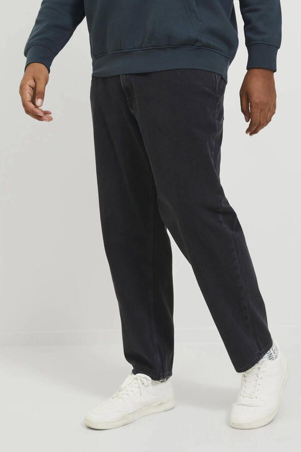 JACK & JONES PLUS SIZE relaxed jeans JJICHRIS JJORIGNIAL MF 912 Plus Size zwart