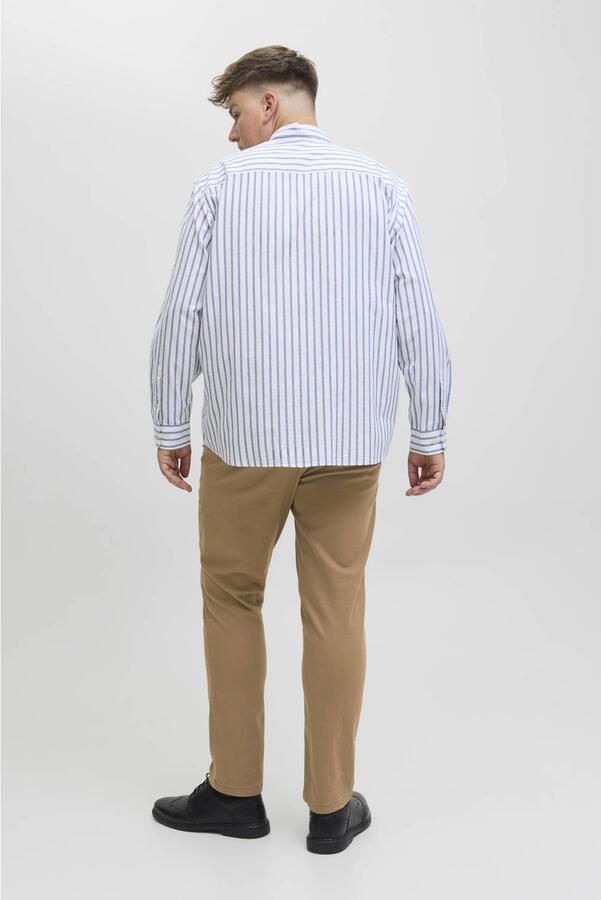 Jack & Jones Plus SIZE stoffen broek met knoop- en ritssluiting model 'MARCO' - Foto 2