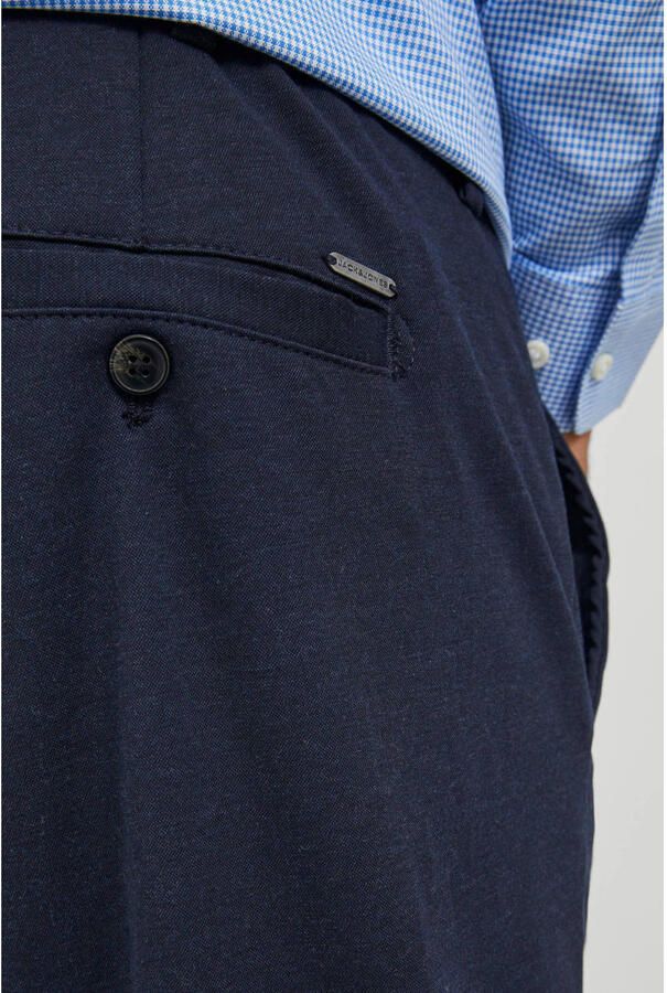 JACK & JONES PLUS SIZE slim fit chino JPSTMARCO Plus Size donkerblauw - Foto 2